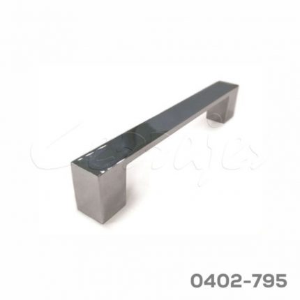 Jaladera Aluminio cc 128 mm L=152 mm 4518 A22 Cromado Tornillo M4x14mm