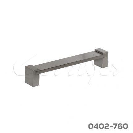 Jaladera Zamak / Aluminio cc 160 mm L=173 mm 4562 A22 Niquel cepillado Tornillo #8 - 32X1"