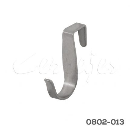 Gancho perchero laminado para marco 48 mm largo