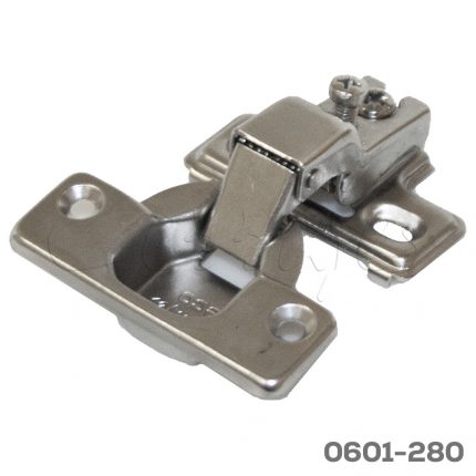 Bisagra con base para marco frontal Cerrajes Ø=35mm cuello 08 48x6mm 110° niquelada base acero