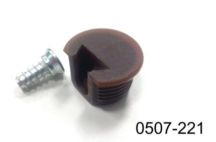 Unifix de inserción café d.20mm h13mm