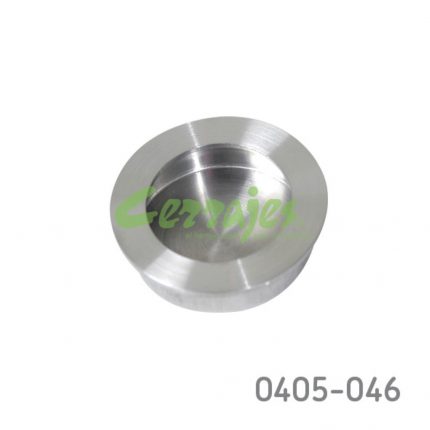 JALADERA REDONDA DE EBUTIR INOXIDABLE DIAMETRO 40 MM J 5213