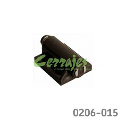 Broche magnético para una puerta con resorte Cerrajes negro L=35+14mm W=34mm con contra y tornillos