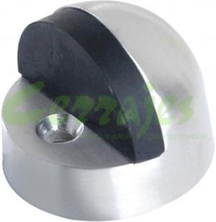 Tope de piso media luna con  altura para alfombra satin