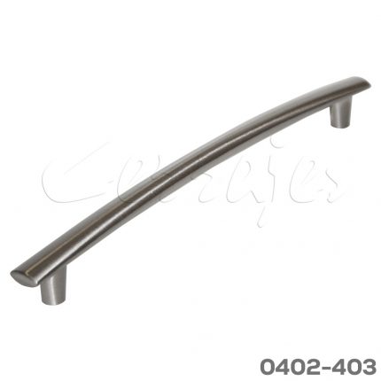 Jaladera Aluminio cc 256 mm L=297 mm 4388 A22 Niquel cepillado Tornillo M4x25mm