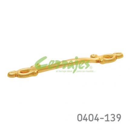 Jaladera Zamak cc 64 mm L=121 mm 2017 Z26 Oro brillante