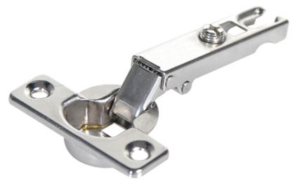 Bisagra sobrepuesta FGV "Mini" Ø=26mm cuello 00 95° niquelada autocierre