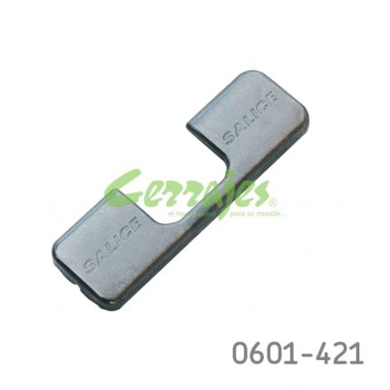 CUBIERTA SALICE P/CAZOLETA EN COLOR TITANIO