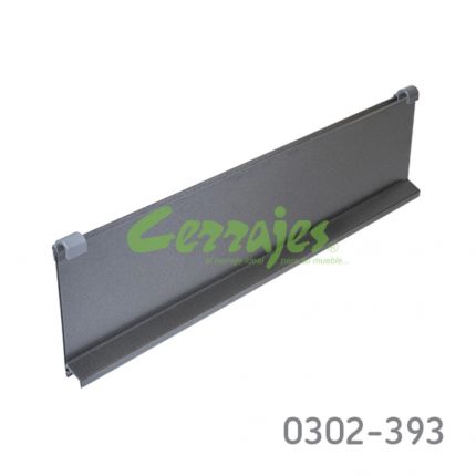 Cubierta lateral antracita para corredera Triomax