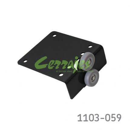 Rodadura superior para guía aluminio