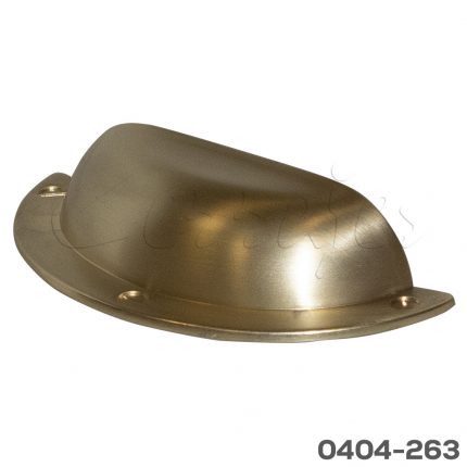 Jaladera Zamak cc 64 mm L=95 mm 2105 Z27 Oro cepillado Tornillo #8 - 32x1"