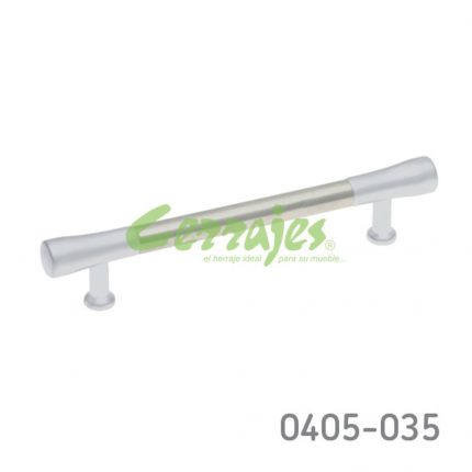 Jaladera Acero Inoxidable cc 128 mm L=176 mm 6025 I14 cepillado