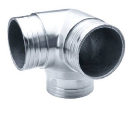 Codo esquina para sistema de pasamanos