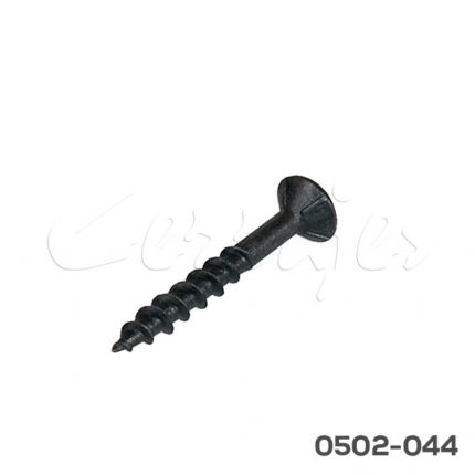 Tornillo para unión de madera cabeza plana "Sinker" #8 x1-1/4" (31,75 mm) PH2 Negro con punta