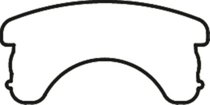 Perfil difusor PVC "Flex&Lux" para la tira de LED (Max: 12 W/m) Opaco