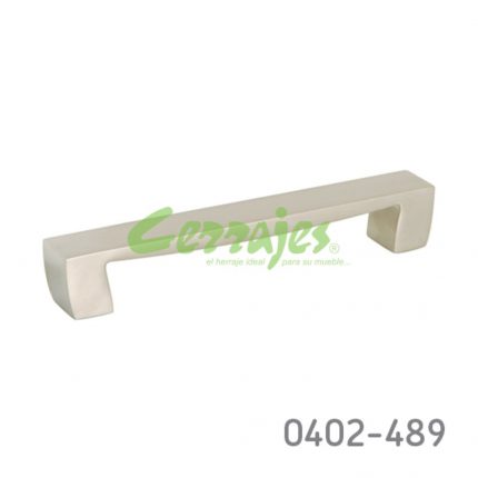 Jaladera Zamak cc 160 mm L=179 mm 4296 Z23 Niquel mate Tornillo M4x25mm