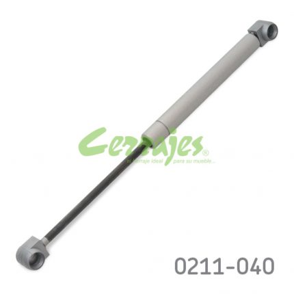 Pistón de gas sin enganches Ceam "621" 150N