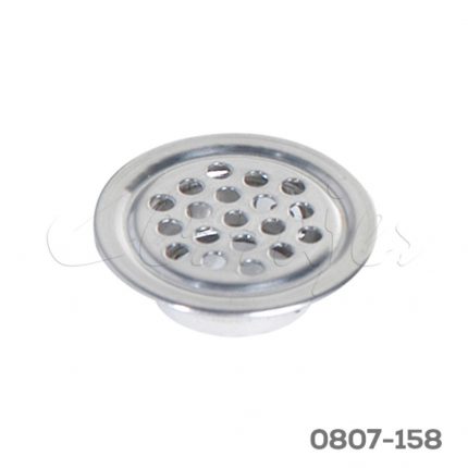 Ventila circular inoxidable diametro 19 mm