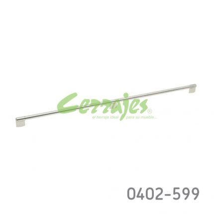 Jaladera Acero Inoxidable cc 672 mm L=702 mm 4323 I14 cepillado Tornillo M4x25mm