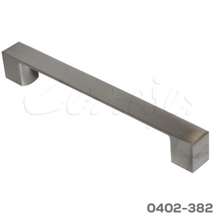 Jaladera Aluminio cc 160 mm L=194 mm 4371 A22 Niquel cepillado Tornillo M4x25mm