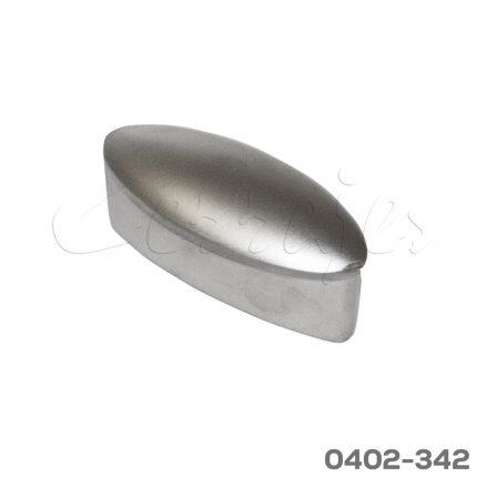 Jaladera Zamak cc 32 mm L=45 mm 4079 Z23 Niquel mate Tornillo M4x25mm