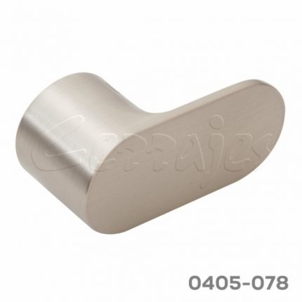 Jaladera Zamak cc 32 mm L=40x85 mm 4575 Z22 Niquel cepillado Tornillo M4x23 - 25mm