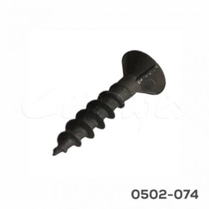 Tornillo para unión de madera cabeza plana "Sinker" #10 x1" (25,4 mm) PH2 Negro con punta
