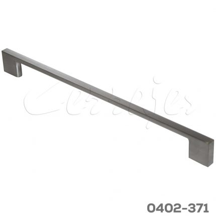 Jaladera Zamak cc 256 mm L=289 mm 4364 Z22 Niquel cepillado Tornillo M4x25mm