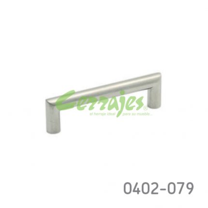 Jaladera Acero Inoxidable cc 96 mm L=108 mm 4067 I14 cepillado Tornillo #8 - 32X1"