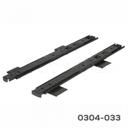 Corredera porta teclado debajo del escritorio KV 8150P H=59,4 a 93,5mm L=356mm Extensión parcial