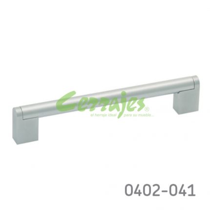 Jaladera Zamak cc 160 mm L=188 mm 4183 Z09 Cromo mate Tornillo M4Xx48mm