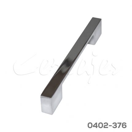 Jaladera Aluminio cc 128 mm L=154 mm 4366 A07 Cromado Tornillo M4x25mm