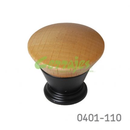 Botón Zamac / Madera L=- mm 5089 Z53 -