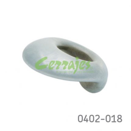 Botón Latón L=38 mm 4060 L09 Cromo mate Tornillo M4x25mm