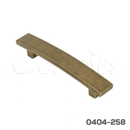 Jaladera Zamak cc 96 mm L=130 mm 2107 Z16 Latón antiguo Tornillo M4x25mm