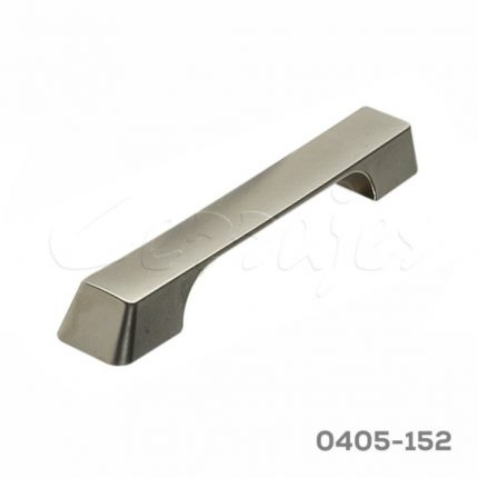 Jaladera Zamak cc 128 mm L=190 mm 4645 Z23 Niquel mate Tornillo M4x25mm