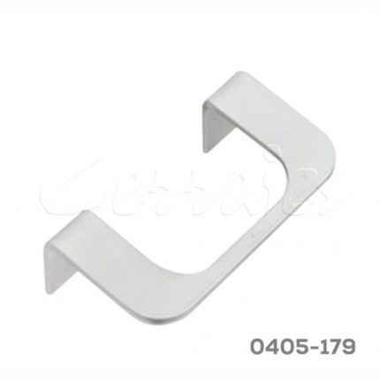 Jaladera Zamak cc 64 mm L=79 mm 4670 Z22 Niquel cepillado Tornillo M4x25mm