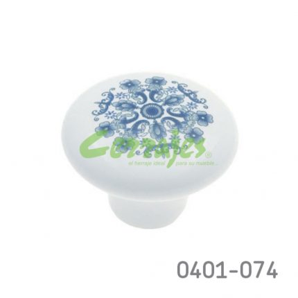 Botón Cerámica Ø=38 mm 5052 C56 Combinación de colores Tornillo #8-32X1"