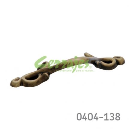 Jaladera Zamak cc 64 mm L=79 mm 2016 Z11 Cuero