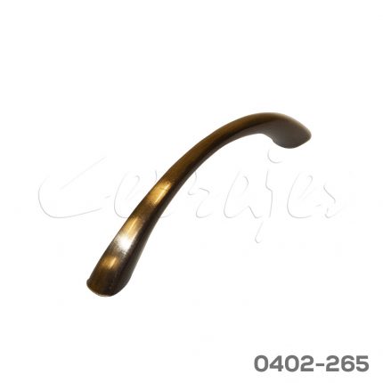 Jaladera Zamak cc 96 mm L=112 mm 4001 Z34 Verde antiguo Tornillo M4x25mm