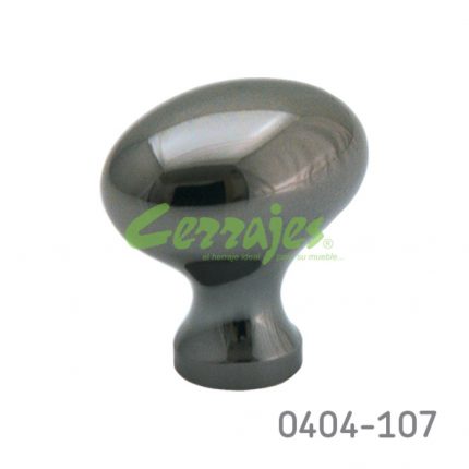 Botón Latón L=31 mm 2035 L24 Niquel negro Tornillo #8-32X1"