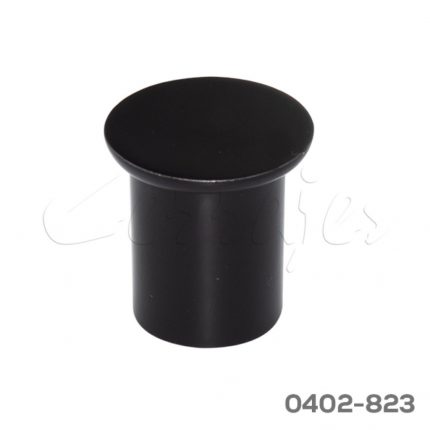 Botón Aluminio Ø=23 mm 4702 A91 Negro mate Tornillo M4x25mm