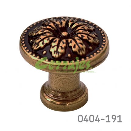Botón Zamak Ø=18 mm 2078 Z16 Latón antiguo