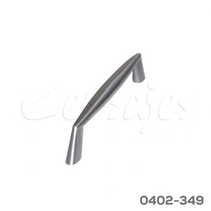 Jaladera Zamak cc 128 mm L=147 mm 4286 Z22 Niquel cepillado Tornillo M4x25mm