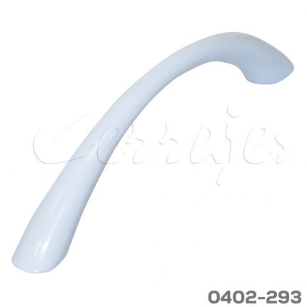 Jaladera Zamak cc 96 mm L=112 mm 4001 Z78 Blanco Tornillo M4x25mm