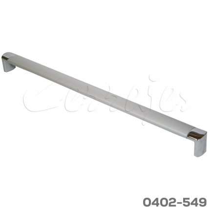 Jaladera Zamak/Aluminio cc 384 mm L=396 mm 4331 A56 Combinación de colores Tornillo M4x25mm