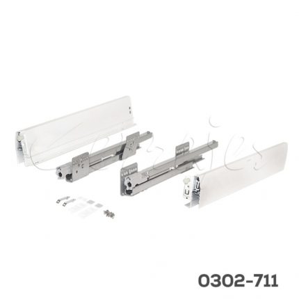 Jgo. "Nova Pro Deluxe" blanco 500 mm para 40 kg H=89 w=1200 mm con c.s. con c.int. con logo Grass