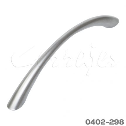 Jaladera Zamak cc 128 mm L=144 mm 4002 Z23 Niquel mate Tornillo M4x25mm