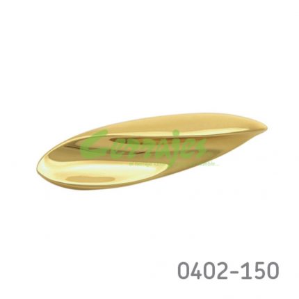 Jaladera Latón cc 32 mm L=88 mm 4136 L15 Latón pulido Tornillo #8 - 32X1"