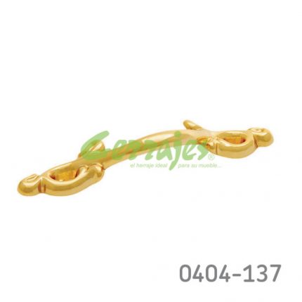Jaladera Zamak cc 64 mm L=79 mm 2016 Z26 Oro brillante